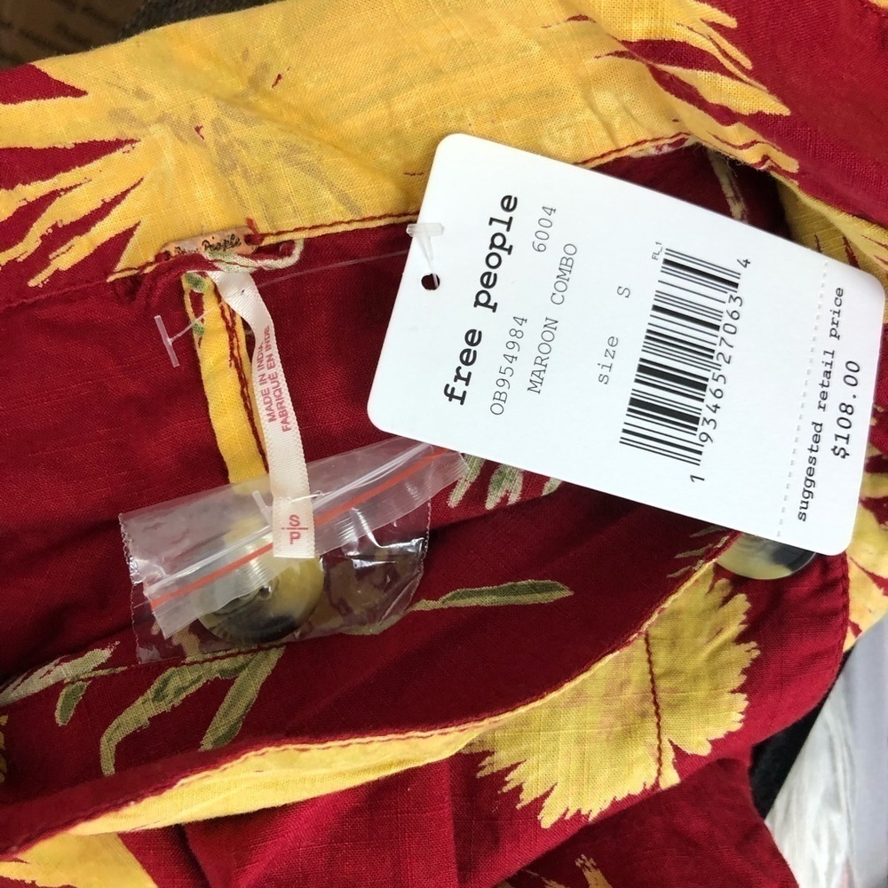 FREEPEOPLE Malibu tropical print jumpsuit - Picture 4 of 12